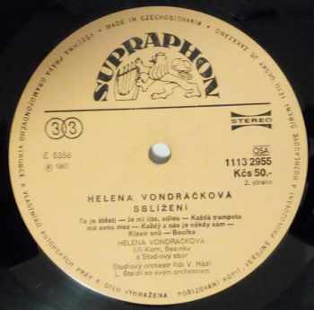 Helena Vondráčková: Sblížení