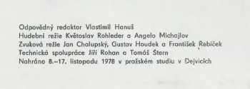Dechová Hudba Supraphon: Pisničky z Krabičky