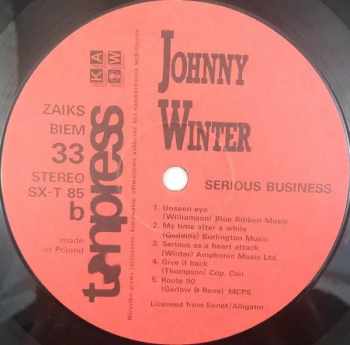 Johnny Winter: Serious Business