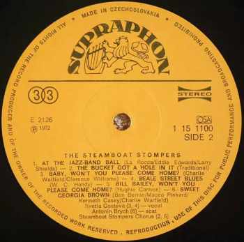Steamboat Stompers: The Steamboat Stompers