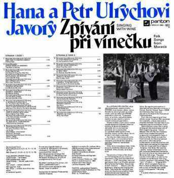 Hana A Petr Ulrychovi: Zpívání Při Vínečku (Singing With Wine)