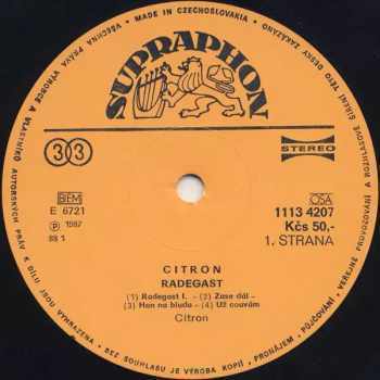 Citron: Radegast