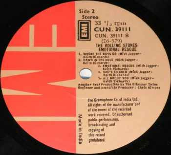 The Rolling Stones: Emotional Rescue