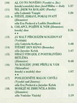 Musica Bohemica: Hej, Hej, Koleda - Vánoční Písně Z Podkrkonoší (89/2)