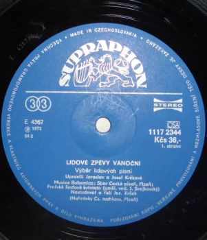 Musica Bohemica: Lidové Zpěvy Vánoční (87/2)