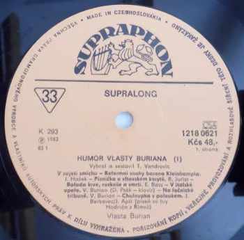 Vlasta Burian: Humor Vlasty Buriana 1 (2xLP)