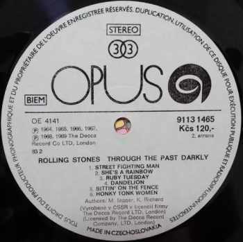 The Rolling Stones: Through The Past Darkly