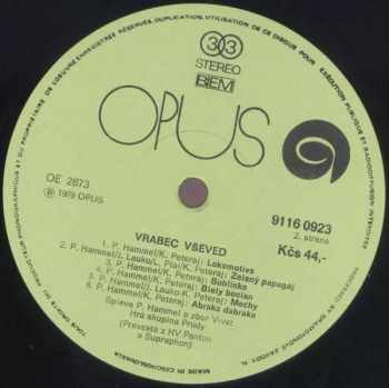 Pavol Hammel: Vrabec Vševed