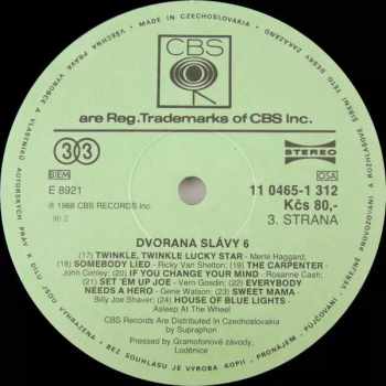 Various: Dvorana Slávy 6 (2xLP)