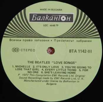 The Beatles: Love Songs