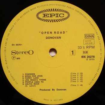 Donovan: Open Road