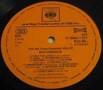 Roy Orbison: The All-Time Greatest Hits Of Roy Orbison