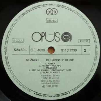Miroslav Žbirka: Chlapec Z Ulice