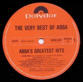 ABBA: The Very Best Of ABBA (ABBA's Greatest Hits)