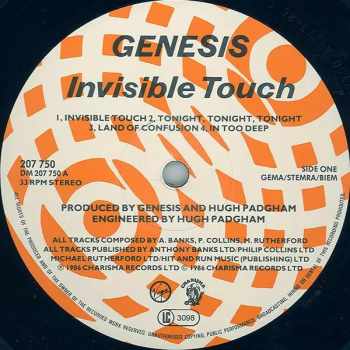 Genesis: Invisible Touch