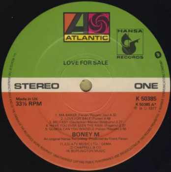 Boney M.: Love For Sale