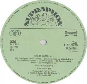 Marie Rottrová: Mezi Námi...