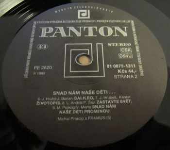 Michal Prokop: Snad Nám Naše Děti...