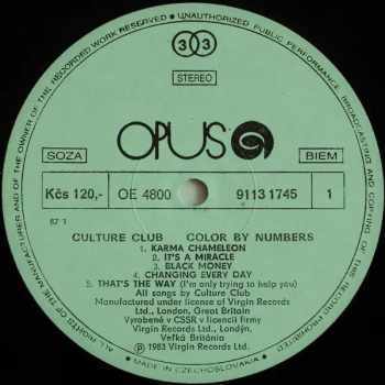 Culture Club: Colour By Numbers