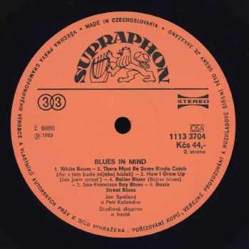 Jan Spálený: Blues In Mind