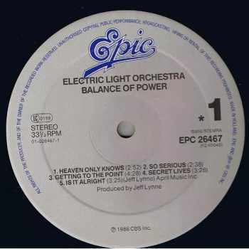 Electric Light Orchestra: Balance Of Power