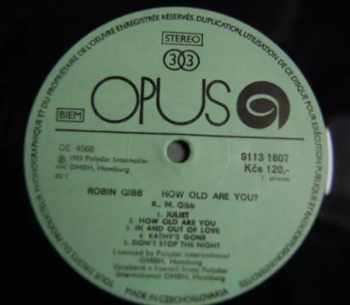 Robin Gibb: How Old Are You?
