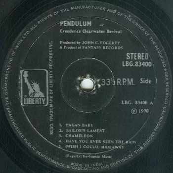 Creedence Clearwater Revival: Pendulum