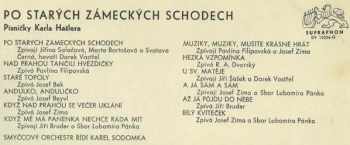 Karel Hašler: Po Starých Zámeckých Schodech
