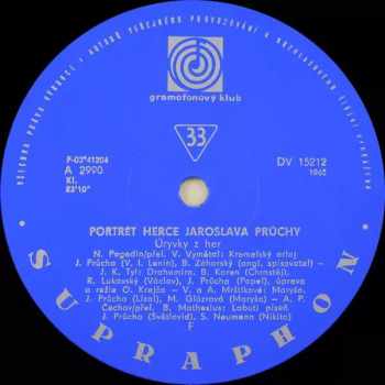 Jaroslav Průcha: Portrét Herce Jaroslava Průchy