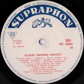 Various: Skladby Jaromíra Vomáčky
