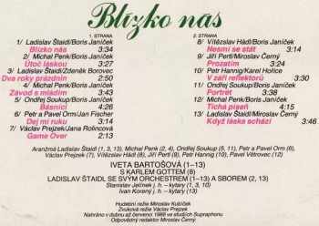 Iveta Bartošová: Blízko Nás