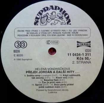 Helena Vondráčková: Přejdi Jordán A Další Hity