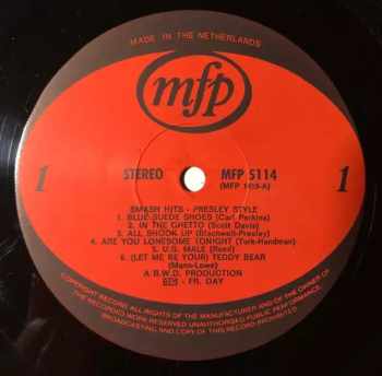 Unknown Artist: Smash Hits Presley Style