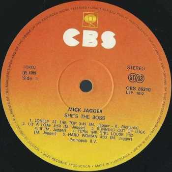 Mick Jagger: She's The Boss