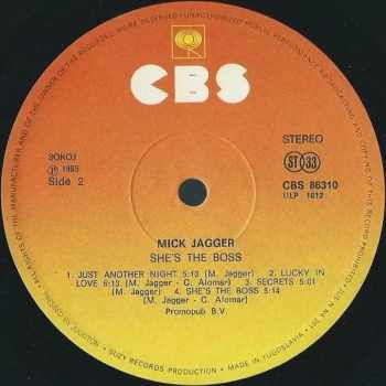 Mick Jagger: She's The Boss