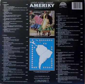 Various: Lidová Hudba Latinské Ameriky (2xLP + BOOKLET)