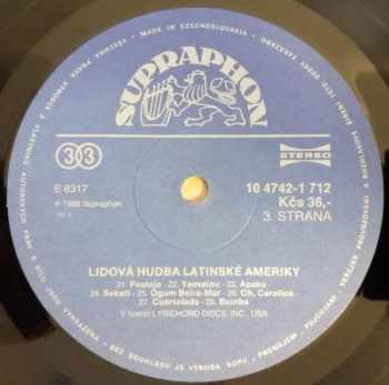 Various: Lidová Hudba Latinské Ameriky (2xLP + BOOKLET)
