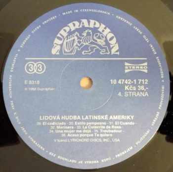 Various: Lidová Hudba Latinské Ameriky (2xLP + BOOKLET)