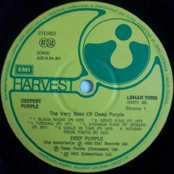 Deep Purple: Deepest Purple : The Very Best Of Deep Purple