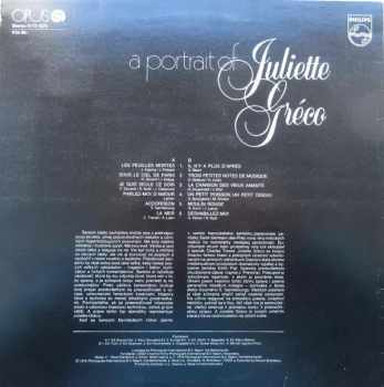 Juliette Gréco: A Portrait Of Juliette Gréco