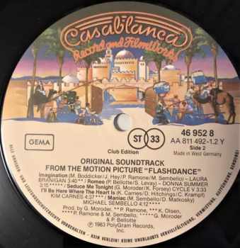 Various: Flashdance (Original Soundtrack From The Motion Picture)
