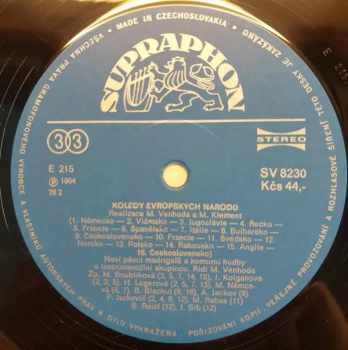 Miroslav Venhoda: České Vánoční Koledy / Koledy Evropských Národů