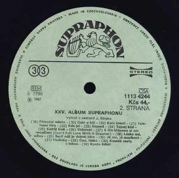 Various: XXV. Album Supraphonu