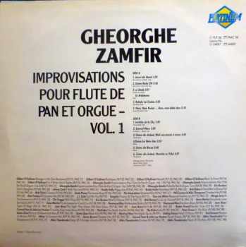 Gheorghe Zamfir: Improvisations Pour Flute De Pan Et Orgue - Vol. 1