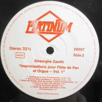Gheorghe Zamfir: Improvisations Pour Flute De Pan Et Orgue - Vol. 1