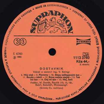 Various: Dostavník
