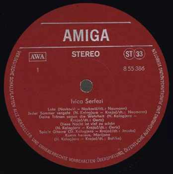 Ivica Šerfezi: Ivica Šerfezi