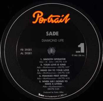 Sade: Diamond Life
