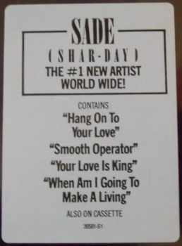 Sade: Diamond Life