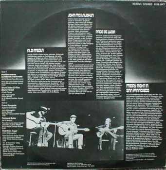 John McLaughlin: Friday Night In San Francisco